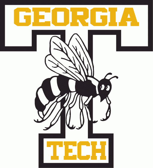 Georgia Tech Yellow Jackets 1962-1973 Primary Logo DIY iron on transfer (heat transfer)